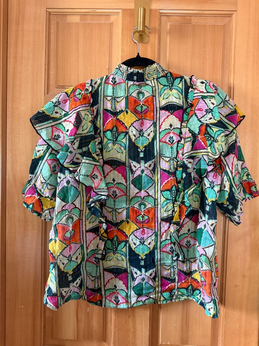 Pom Amsterdam Multi Pattern Top - Picture 4 of 5
